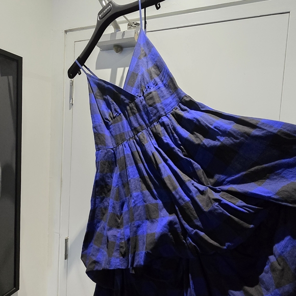 Milky Way Dresses & Skirts - ✅️Elegant Blue Checkered Midi Dress